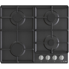 Газовая варочная панель Gorenje G641EXB, 4 конфорки, металл, черный