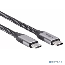Кабель VCOM CU420M-1M USB3.2 Gen2X2, CM->CM, 20Gbs, 100WT, 4KX60Hz, All shell, 1 м