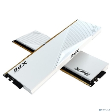 Оперативная память XPG Lancer, DDR5, 32GB (2x16GB), 6400MHz, CL32, DIMM, с радиаторами, белый