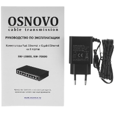 Коммутатор Osnovo SW-70800 неуправляемый
