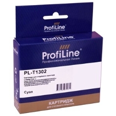 Картридж струйный ProfiLine PL-T1302 для принтеров Epson Stylus SX525WD/SX535WD/SX620/Office B42WD/BX525/BX535/BX625FWD/BX635FWD/BX925/BX935/WorkForce 525/630/3010/3520DWF/3530/3540/7015/7515/7525 с чернилами Cyan 10,1 мл