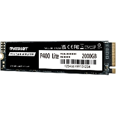 Накопитель SSD Patriot PCIe 4.0 x4 2Tb P400LP2KGM28H P400 Lite M.2 2280