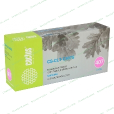 Картридж лазерный Cactus CS-CLT-C407S голубой (1000 стр.) для Samsung CLP320/320n/325/CLX3185/3185n/3185fn