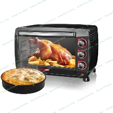 Мини-печь Centek CT-1532-46 (черн) 46л 2000 Вт,, таймер 90 мин, 4 режима, max 320°