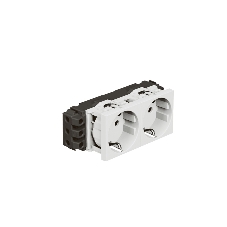 Розетка Mosaic 4М 2*2P+Т нем.стд. 077602 Legrand Розетка Mosaic 4М 2*2P+Т нем.стд. 077602 Legrand