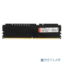 Оперативная память Kingston Fury Beast, DDR5, 8Gb (1x8GB), 5200MHz, CL40, DIMM, с радиатором, черный