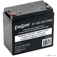 Аккумуляторная батарея ExeGate DT 1233 (12V 33Ah, под болт М6)