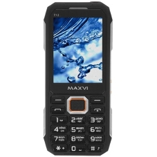 Мобильный телефон Maxvi T12 черный