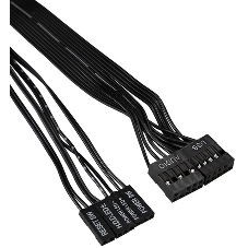 Компьютерный корпус Minitower ExeGate BAA-105-01-UNS350 (mATX, БП UNS350 с вент. 12см, 2*USB, аудио, черный)