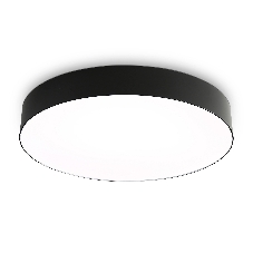 Потолочный светодиодный светильник Ambrella light FZ1365 BK черный IP20 60W 3000-6500K 490*80 (ПДУ ИК)