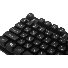 Клавиатура проводная Defender Arx GK-196L RU, USB, черный
