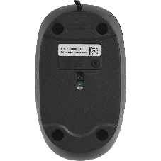 Мышь Logitech M86 черный оптическая 1000dpi USB для ноутбука (910-007661)