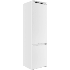 Встраиваемый холодильник Maunfeld MBF193NFWGR Inverter белый двухкамерный 209/64 л морозилка снизу, No Frost