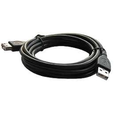 Кабель Gembird PRO USB 2.0 3.0м AM/AF позол.конт., фер.кол., пакет
