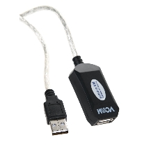 Кабель VCOM VUS7049-5M USB2.0-repeater, удлинительный активный Am-->Af 5м