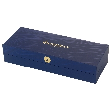 Ручка роллер Waterman Hemisphere (CWS0920650) Mars Black GT F черн. черн. подар.кор.