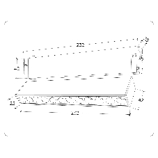 Управляемый светодиодный светильник для шинопровода Magnetic Ambrella light GL1342 BK черный IP20 12W 3000K-6400K 220V 24° 232*25*112 (Без ПДУ)