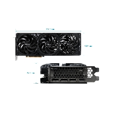 Видеокарта Palit GeForce RTX 5070 Ti GamingPro-S OC, 16 GB GDDR7, 256 bit, 3xDisplayPort, HDMI, GPU 2482 MHz