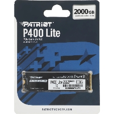 Накопитель SSD Patriot PCIe 4.0 x4 2Tb P400LP2KGM28H P400 Lite M.2 2280