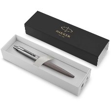 Ручка шариковая Parker Jotter XL K69 (CW2068360) Matte Grey CT, M, синие чернила, подарочная коробка