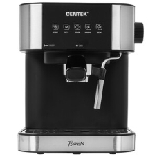 Кофеварка рожковая Centek CT-1164 серебристый, исп. кофе - молотый, 1.5 л, 1150 Вт, 15 бар