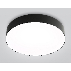 Потолочный светодиодный светильник Ambrella light FZ1365 BK черный IP20 60W 3000-6500K 490*80 (ПДУ ИК)
