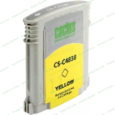 Картридж струйный Cactus CS-C4838 желтый (29 мл) для №11 HP 2000/2500/1000/1100/1200