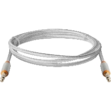 Кабель аудио Defender 3.5мм 1.2M Jack M- Jack M белый