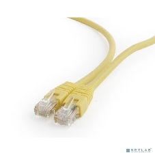 Патч-корд UTP Cablexpert cat.6, 0.5м, литой, многожильный, желтый