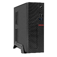 Компьютерный корпус Desktop ExeGate MI-307U2-M350 (mini-ITX/mATX, БП M350 с вент. 8см, 2*USB+2*USB 3.0, HD аудио, черный)