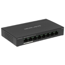 Коммутатор настольный Mercusys MS108GP с 8 гигабитными портами (7 портов PoE+)