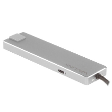 USB-концентратор WAVLINK USB Type-C, USB Type-C/USB 3.0/USB 2.0/HDMI/Gigabit LAN/SD/Micro SD, USB
