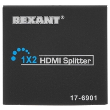 Делитель Rexant гнездо HDMI на 2 гнезда HDMI, пластик