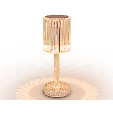 Настольная светодиодная лампа Ambrella light DE8066 CL прозрачный LED 3000K/4200K/6400K 3W