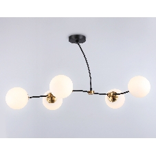 Светитльник Ambrella Light TR2548/5 BK/SB черный/бронза E27/5 max 60W 950*600*450