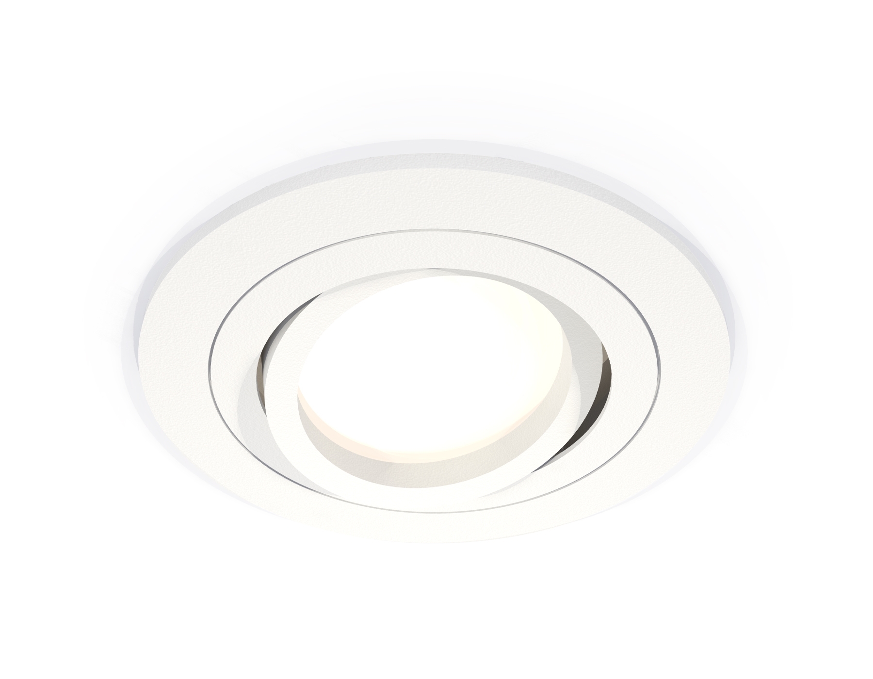 Комплект встраиваемого поворотного светильника Ambrella light XC7621080 SWH белый песок MR16 GU5.3 (C7621, N7001)