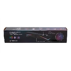 Акустическая система-трансформер 2.0 Gembird SPK-615, 10Вт, пластик, RGB подсветка, черный