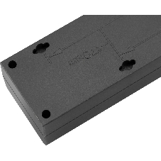 Сетевой фильтр Buro 600SE-3-B 3м (6 розеток) черный (коробка)