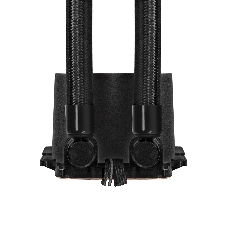 Комплект водяного охлаждения ExeGate BlackWater-240.PRISM.PWM.ARGB.Black (3 PIN 5V ADDRESSABLE RGB подсветка, LGA1954/1851/1700/1200/115x/2066/2011/AM5/AM4, TDP 260W, 2x Fan 120mm 4pin PWM 600-1800RPM Hydro bearing, помпа 3pin 2700RPM, макс. шум 37db, с термопастой, на винтах, черный, RET)