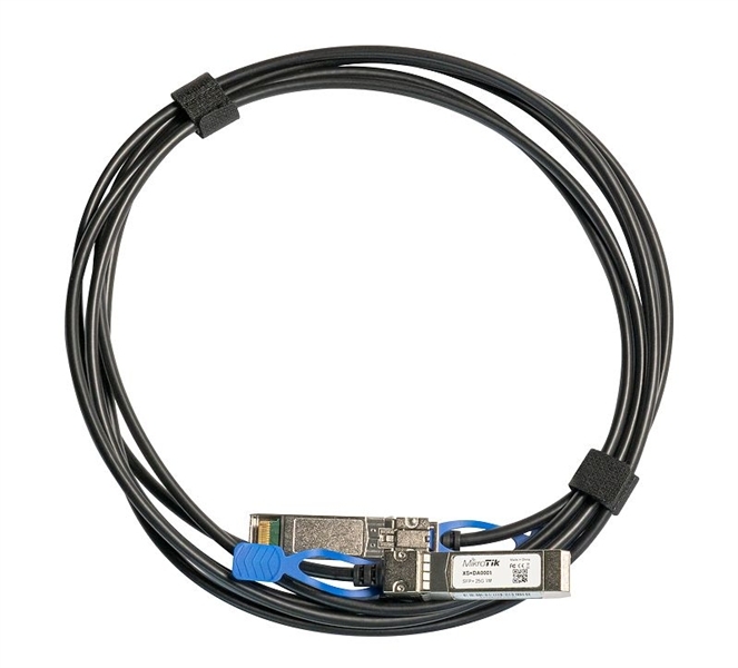 Кабель MikroTik SFP/SFP+/SFP28 1/10/25G direct attach cable, 1m