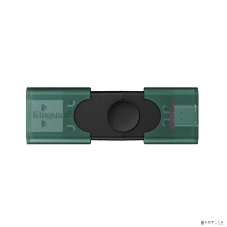 Флешка USB Kingston DataTraveler Duo (DTDEG2/256Gb), 256Gb, USB3.2/Type-C, R/W 150/60, зеленая