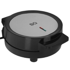 Вафельница BQ ST1009 черный/стальной, WAFFLE. 1000 Вт, приготовление 4 вафель одновременно, антипригарное покрытие панелей Non-Stick PRO, равномерный нагрев, теплоизолированная ручка, противоскользящие ножки, 2 индикатора работы: нагрева и питания, диапазон температур нагрева: 230 °С, материал корпуса: металл, бакелит, материал панелей : металл, размер рабочей поверхности: диаметр 190 мм, количество панелей: 2, вид панелей: венские вафли, длина шнура: 0.7 м, напряжение: 220-240 В, 50-60 Гц, защита от поражения электротоком: класс I