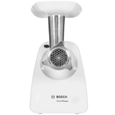 Мясорубка электрическая Bosch MFW2515W белый, 1500 Вт, 1.7 кг/мин, защита от перегрузки, насадки - 4