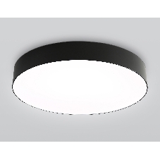Потолочный светодиодный светильник Ambrella light FZ1365 BK черный IP20 60W 3000-6500K 490*80 (ПДУ ИК)