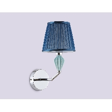 Настенный светильник Ambrella light LH75065 CH/DB хром/темно синий E14 max 40W 230*150*300