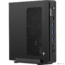 Персональный компьютер MSI Pro DP10 A14MG Mini Core i3-14100 (3.5GHz), 8Gb(8*1) DDR5 SO-DIMM, 512GB SSD M.2, Intel Graphics, noDVD, WiFi, BT, 120W, noOS, 1y war-ty, Black