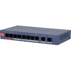 Коммутатор Dahua DH-CS4010-8ET2GT-110, 2×1 Гбит/с, управляемый