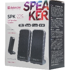 Акустическая система Defender SPK 220/225 2.0, 2 х 2W, USB пит, разъем для наушников