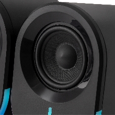 Акустическая система Оклик OK-303A 2.0 черный 20Вт BT
