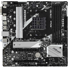 Материнская плата ASRock A520M Pro4, AM4, AMD A520, 4xDDR4, 4xSATA, 2xM.2, 1xPCIe 3.0 x16, DisplayPort, HDMI, D-Sub, 1x1Gb LAN, 3x3.5 мм, 7.1, microATX